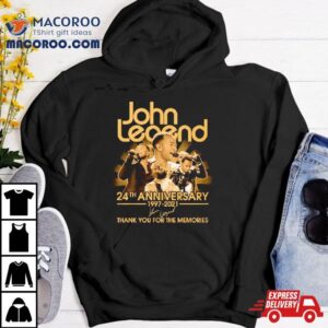 John Legend 24th Anniversary Thank You For The Memories Signature Shirt