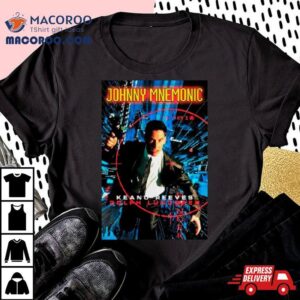 Johnny Mnemonic Keanu Reeves Dolph Lundgren Poster Tshirt