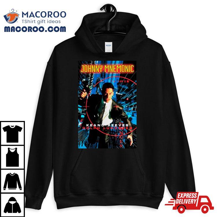Johnny Mnemonic Keanu Reeves Dolph Lundgren Poster Shirt
