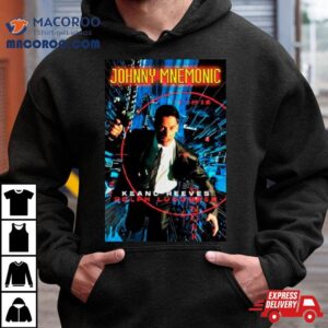 Johnny Mnemonic Keanu Reeves Dolph Lundgren Poster Tshirt