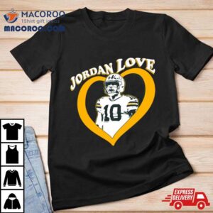 Jordan Love Green Bay Packers Hear Tshirt