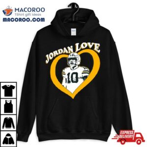 Jordan Love Green Bay Packers Hear Tshirt