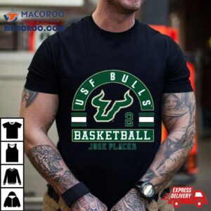 Jose Placer Usf 2024 Ncaa Men’s Basketball Shirt