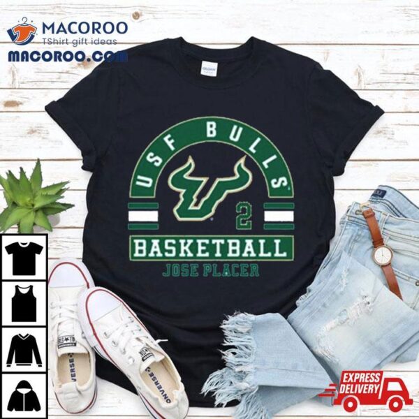 Jose Placer Usf 2024 Ncaa Men’s Basketball Shirt