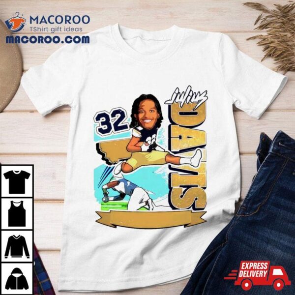 Julius Davis 32 Montana State Bobcats Running Back Shirt