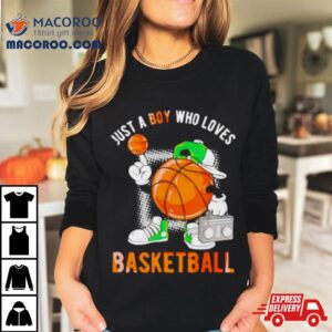 Just A Boy Who Loves Basketball Classic Shirt