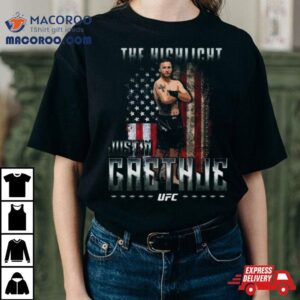 Justin Gaethje The Highlight Flag Tshirt