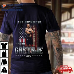 Justin Gaethje The Highlight Flag Tshirt