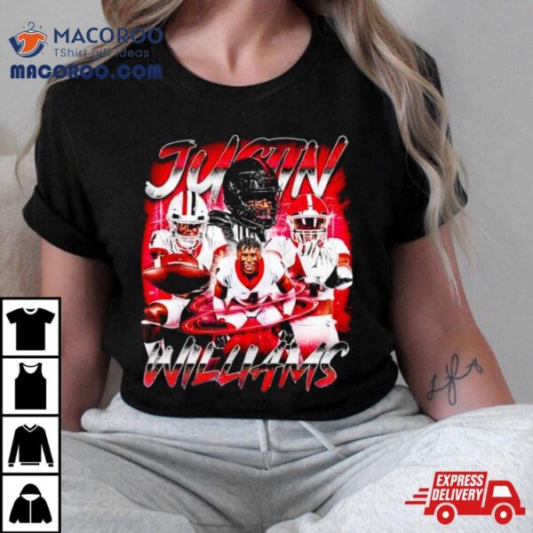 Justin Williams Georgia Bulldogs Vintage Shirt