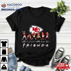 Kansas City Chiefs Friends Tv Show Signatures Shirt