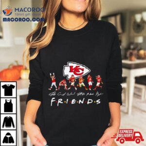 Kansas City Chiefs Friends Tv Show Signatures Tshirt