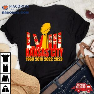 Kansas City Chiefs Super Bowl Lviii Trophy Player Shirt