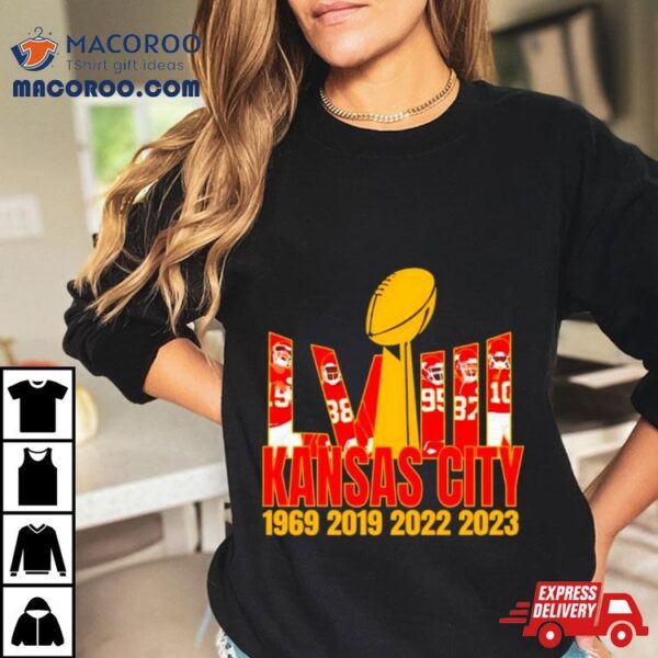 Kansas City Chiefs Super Bowl Lviii Trophy Player Shirt