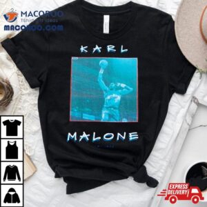 Karl Malone Utah Jazz Vintage Logo Shirt