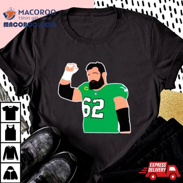 Kelce 62 Philadelphia Eagles Football Player Shirt