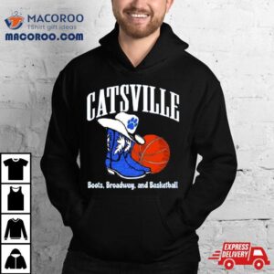 Kentucky Catsville Boots On Broadway Basketball Shirt