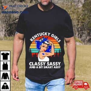 Kentucky Wildcats Girls Strong Class Sassy And A Bit Smart Assy Vintage Tshirt