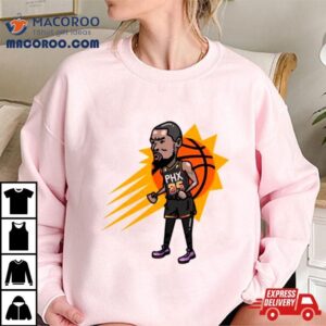 Kevin Durant Phoenix Suns Player Cartoon Tshirt