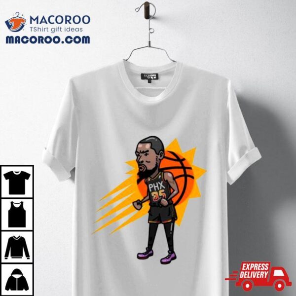 Kevin Durant Phoenix Suns Player Cartoon Shirt