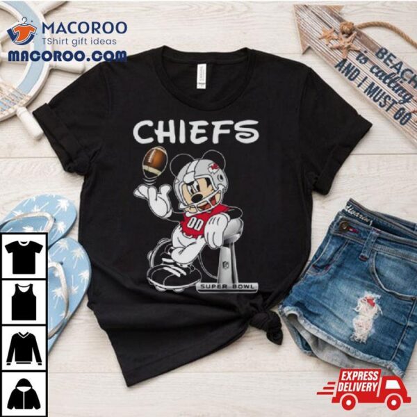 Kids Mickey Mouse Kansas City Chiefs Kids T Shirt