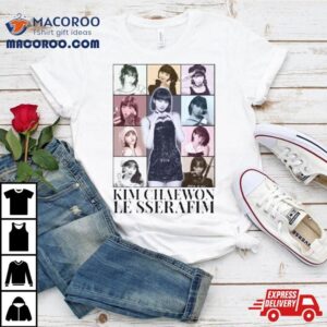 Kim Chaewon Of Le Sserafim Eras Tour Tshirt