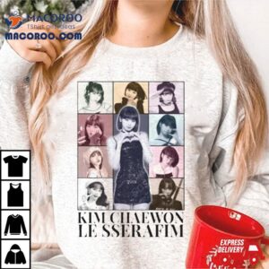 Kim Chaewon Of Le Sserafim Eras Tour Tshirt