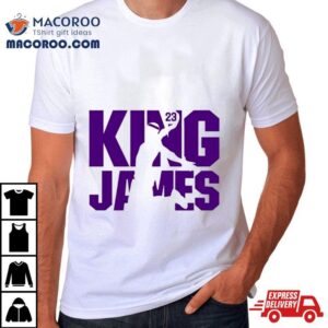 King James Los Angeles Lakers Basketball Tshirt