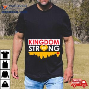 Kingdom Strong Heart Skyline Chiefs Kansas City Tshirt