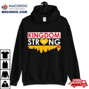 Kingdom Strong Heart Skyline Chiefs Kansas City Tshirt