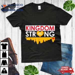 Kingdom Strong Heart Skyline Chiefs Kansas City Tshirt