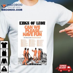 Kings Of Leon Concert Tour Tshirt