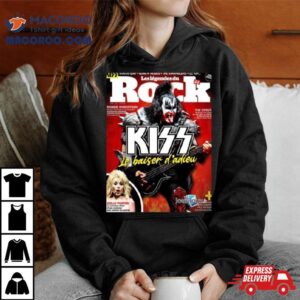 Kiss Magazine Cover Gene Simmons Rocks The Cover Of The Latest Issue Of France Les Legendes Du Rock Magazine Tshirt