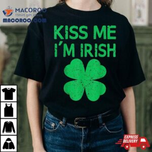 Kiss Me I’m Irish Saint Patrick Day Shirt