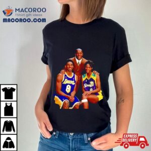 Kobe Bryant Magic Johnson And Lisa Leslie Pic Shirt