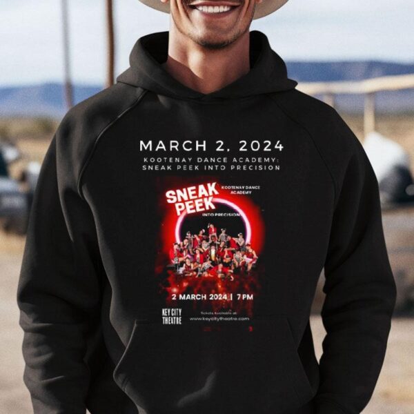 Kootenay Dance Academy Sneak Peek Into Precision March 2, 2024 T Shirt