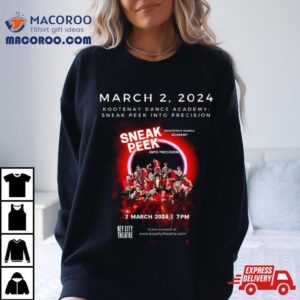 Kootenay Dance Academy Sneak Peek Into Precision March Tshirt