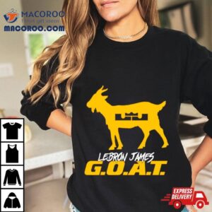 Lebron James Goat Los Angeles Lakers Basketball Tshirt