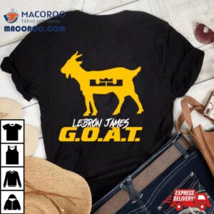 Lebron James Goat Los Angeles Lakers Basketball Tshirt