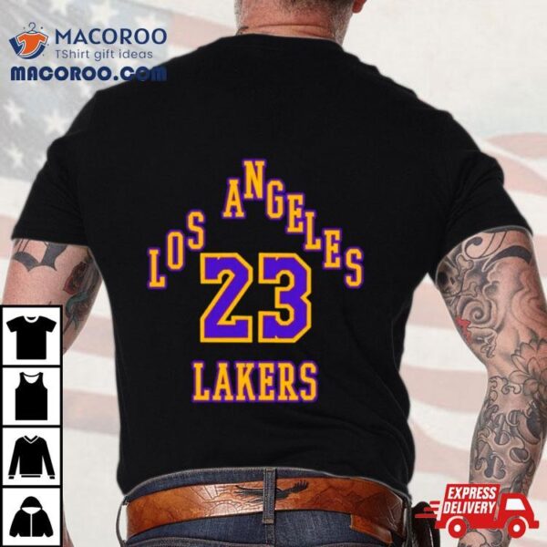 Lebron James Lakers 23 Player Basketball Classic Shirt