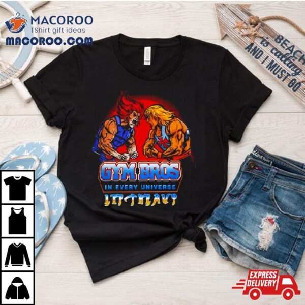 Lion O And He Man Lift Heavy Shirt