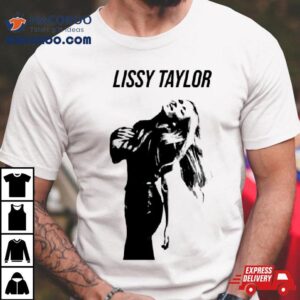 Lissy Taylor Beautiful Black And White Tshirt