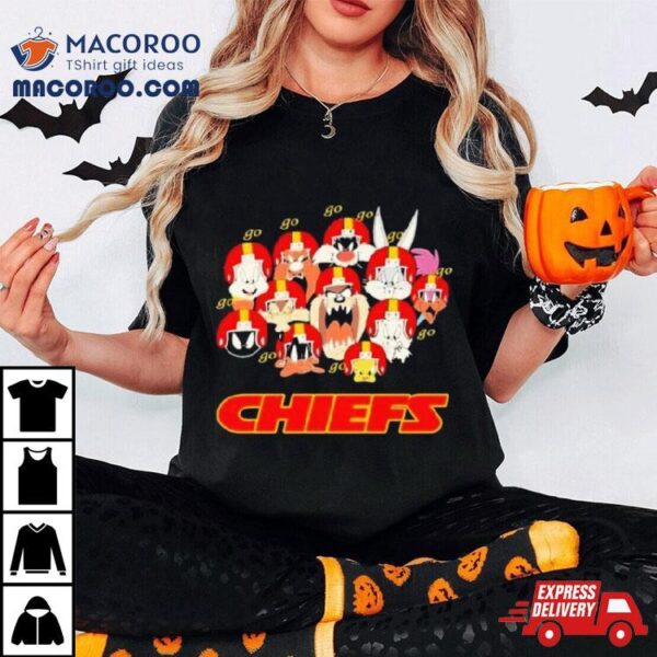 Looney Tunes Characters Go Kansas City Chiefs Shirt