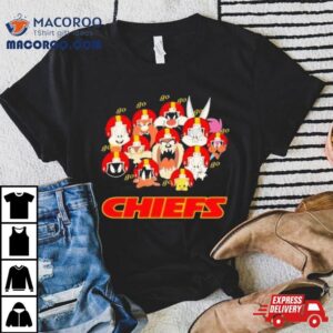 Looney Tunes Characters Go Kansas City Chiefs Tshirt