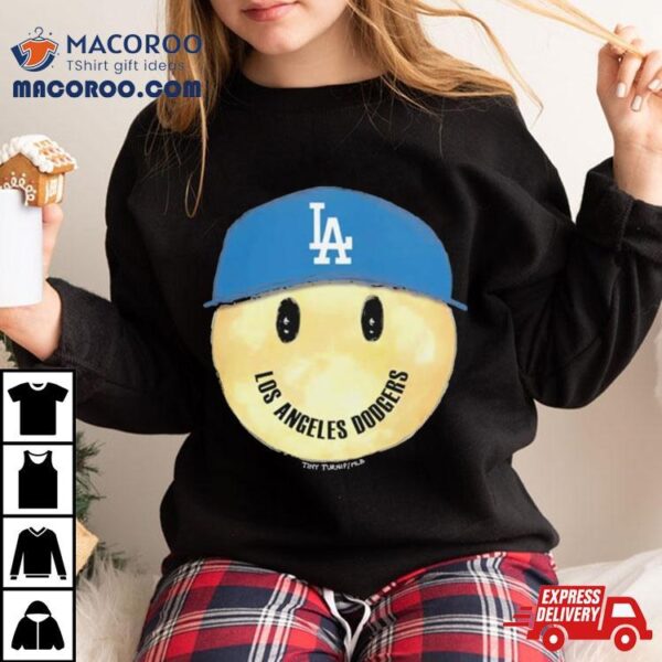 Los Angeles Dodgers Smiley Tee Shirt