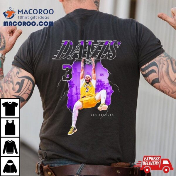 Los Angeles Lakers Anthony Davis Images Golden Knight Shirt