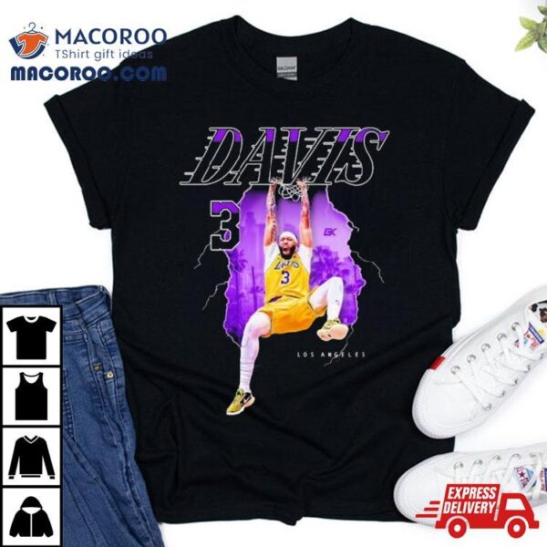 Los Angeles Lakers Anthony Davis Images Golden Knight Shirt