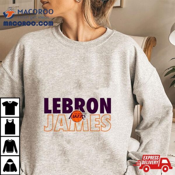 Los Angeles Lakers Lebron James Logo Shirt