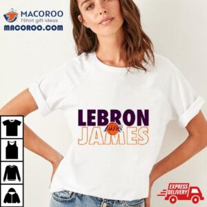 Los Angeles Lakers Lebron James Logo Tshirt