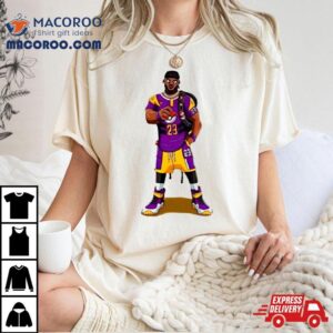 Los Angeles Lakers Lebron James Nidoking Pokemon Shirt