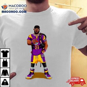 Los Angeles Lakers Lebron James Nidoking Pokemon Tshirt